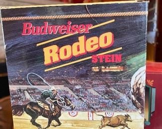 1992 Budweiser Rodeo Stein Design By Don Langeneckert Stein