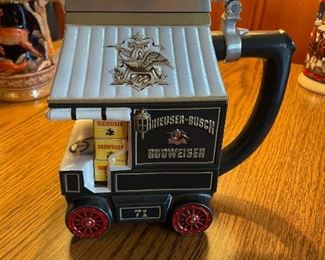 Budweiser Members Only Stein 1998 Early Delivery Days CB8 Auheuser Busch