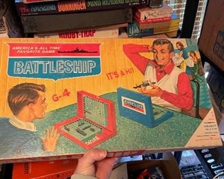 Vintage 1967 MB Milton Bradley Battleship Game #4730