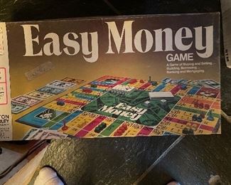 Easy Money Game vintage Milton Bradley 1974