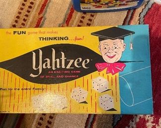 1956 Original Yahtzee Dice Board Game No. 950