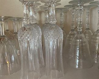 Cristal D'Arques Durand Longchamp Champagne Glasses 