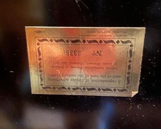 Large 24" FALSTAFF BEER Vintage Metal Charger Hanging Wall Tray Sign 