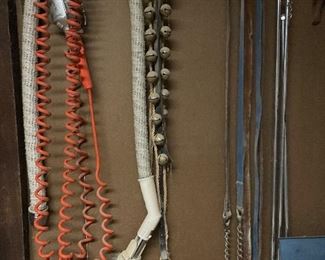 Vintage Sleigh Bells on Leather Strap