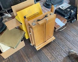 Wooden Art Easel Tripod Sketch Artist Painters Craft Portable Folding Drawing