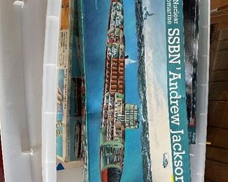 Revell Model Kit #05010 ~ Nuclear Submarine SSBN 'Andrew Jackson'