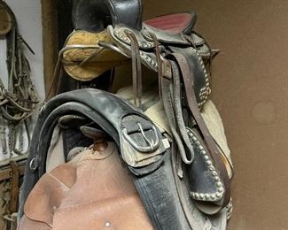 Children's Pony Leather Saddle