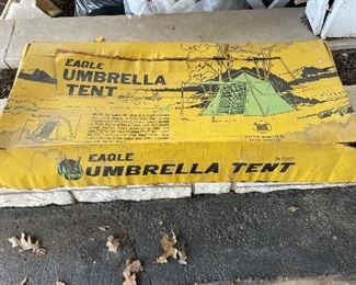 Vintage Eagle Umbrella Tent