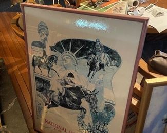 National Horse Show Foundation Framed Poster