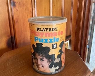 Vintage 1968 Playboy Playmate Can Puzzle, AP115, Jennifer Liano, Miss May