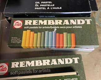 Rembrandt Soft Pastel Cardboard Box Set