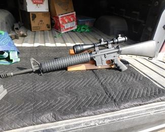 AR-15, 223cal. Rifle, w/Center Point Scope