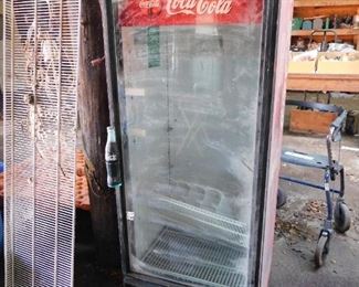 Coca-Cola Cooler, lighted & runs