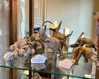 THE HERD Elephant Figurines