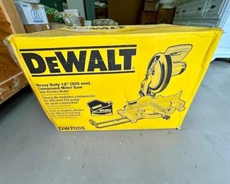 SOLD!!! NEW DeWalt Compound Miter Saw $170