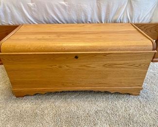 SOLD! Oak Cedar Trunk $175