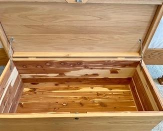 SOLD! Oak Cedar Trunk $175