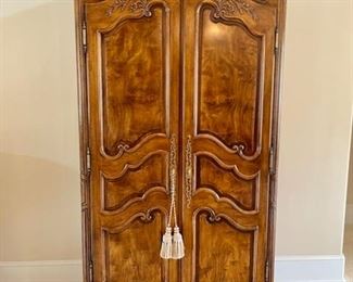 Henredon Burled Armoire $2200