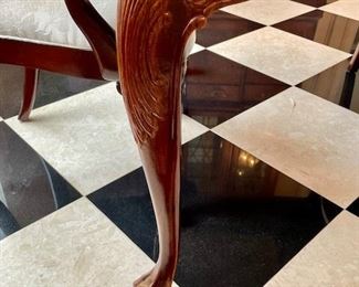 Large Ethan Allen Dining Table w/6 Chairs $2900