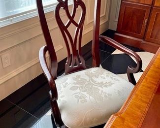 Large Ethan Allen Dining Table w/6 Chairs $2900