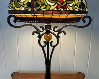 SOLD!! Tiffany Style Lamp $425
