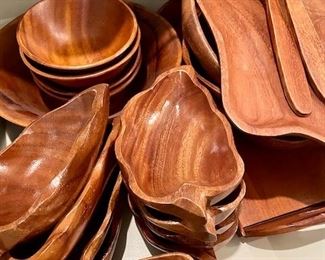 Monkey Wood Serving Pieces $100 ALL