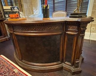 Rounded Executive Desk $625