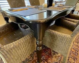Black Farmhouse Table $375