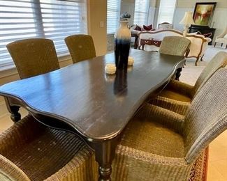 Black Farmhouse Table $375