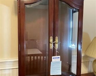 Ethan Allen Display Case Secretary Top $295