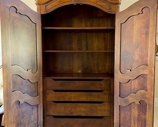 Henredon Burled Armoire $2200