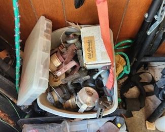 Reels and other fishing supplies 