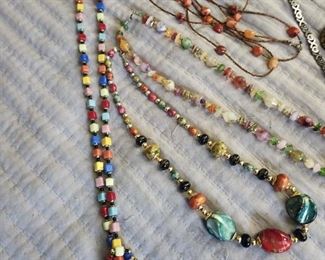 Plenty of costume jewelry 