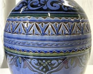 Vintage Hand Crafted Ceramic Vase Vessel
