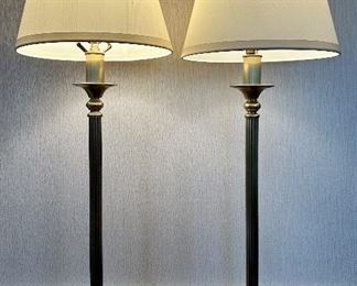 (2) Restoration Hardware Buffet Lamps