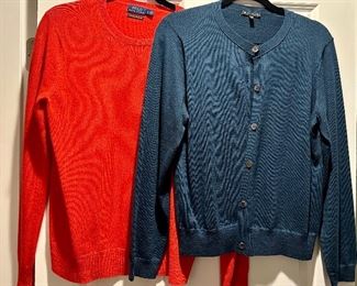 Polo & Eileen Fisher Cashmere Sweaters