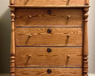Vintage Scandanavian Pine Dresser 