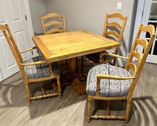 Fremarc Design Table & Four Armchairs