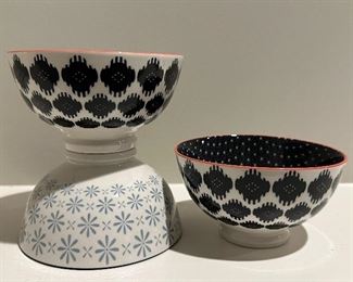 (3) Torre & Tagus Bowls