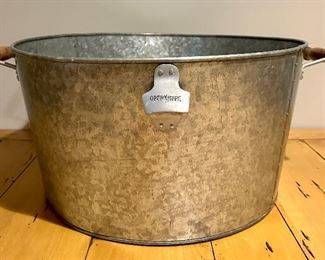Beverage Tub with Bottle Opener