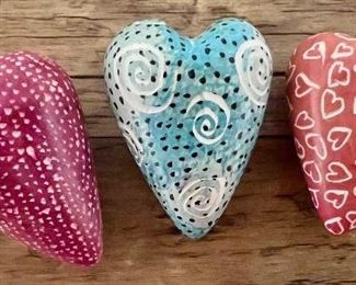 (3) Mini Hearts