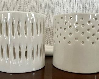 (2) Pottery Barn Votives