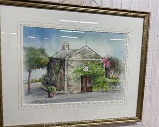 Original Watercolor by Claudio Spada