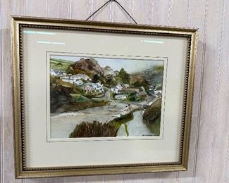 Watercolor by Jill Alldridge, 2004