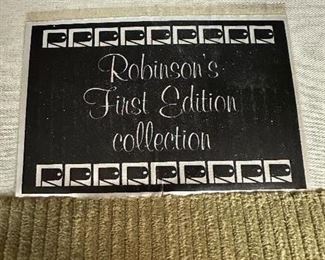 Label on the Queen Anne Chairs