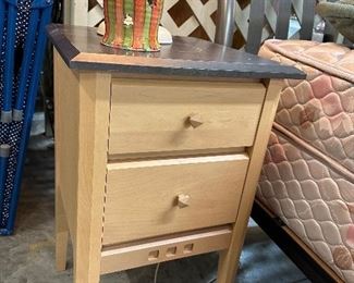 Canada made Baronet Side Table, one of two