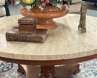 Pedestal Circular Coffee Table