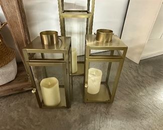 Brass Lantern/Candle Holder