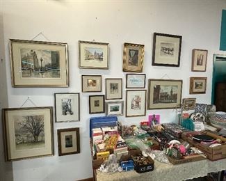 Collection of Art, Miscellaneous Home Goods
