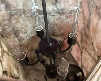 Inside the Vintage Hanging Lamp